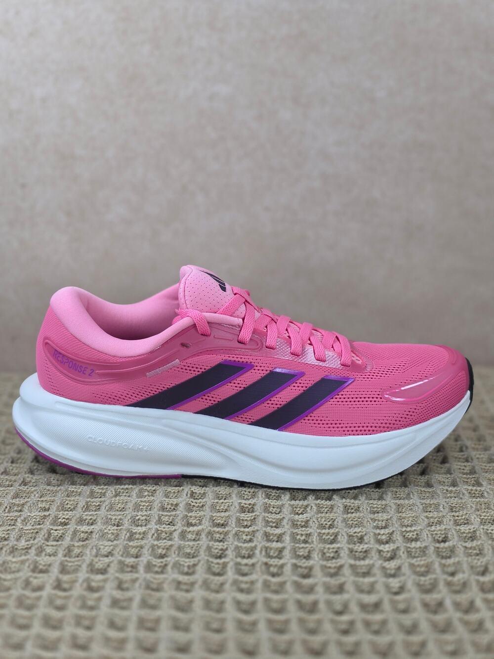 Adidas Response 2 W KJ1764 Women's 7 Pink Purple Running Shoes BNIB